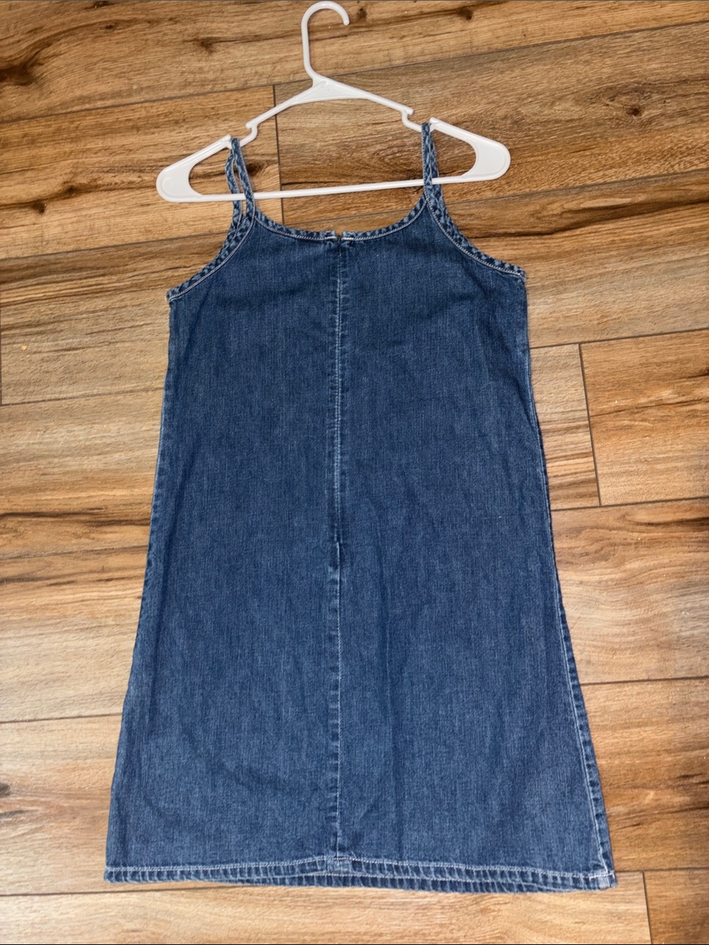 GAP Vintage 90s Blue Denim Dress - Picture 4 of 6